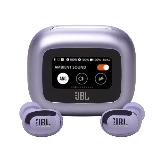 JBL Live Buds 3 - Purple - True wireless Noise Cancelling bud-type earbuds - Hero image number null